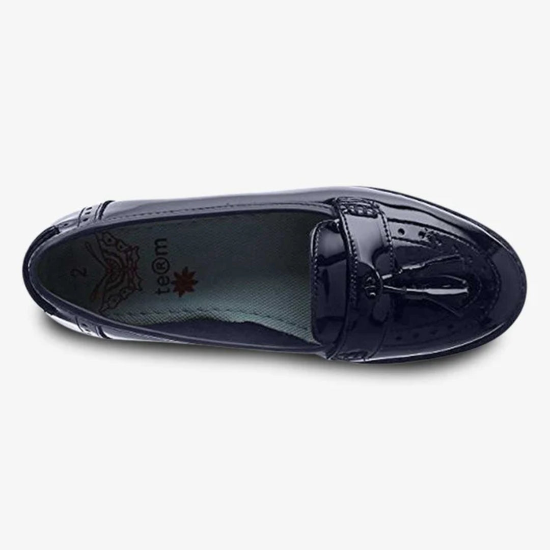 Harley Black Patent Leather Trend Loafer