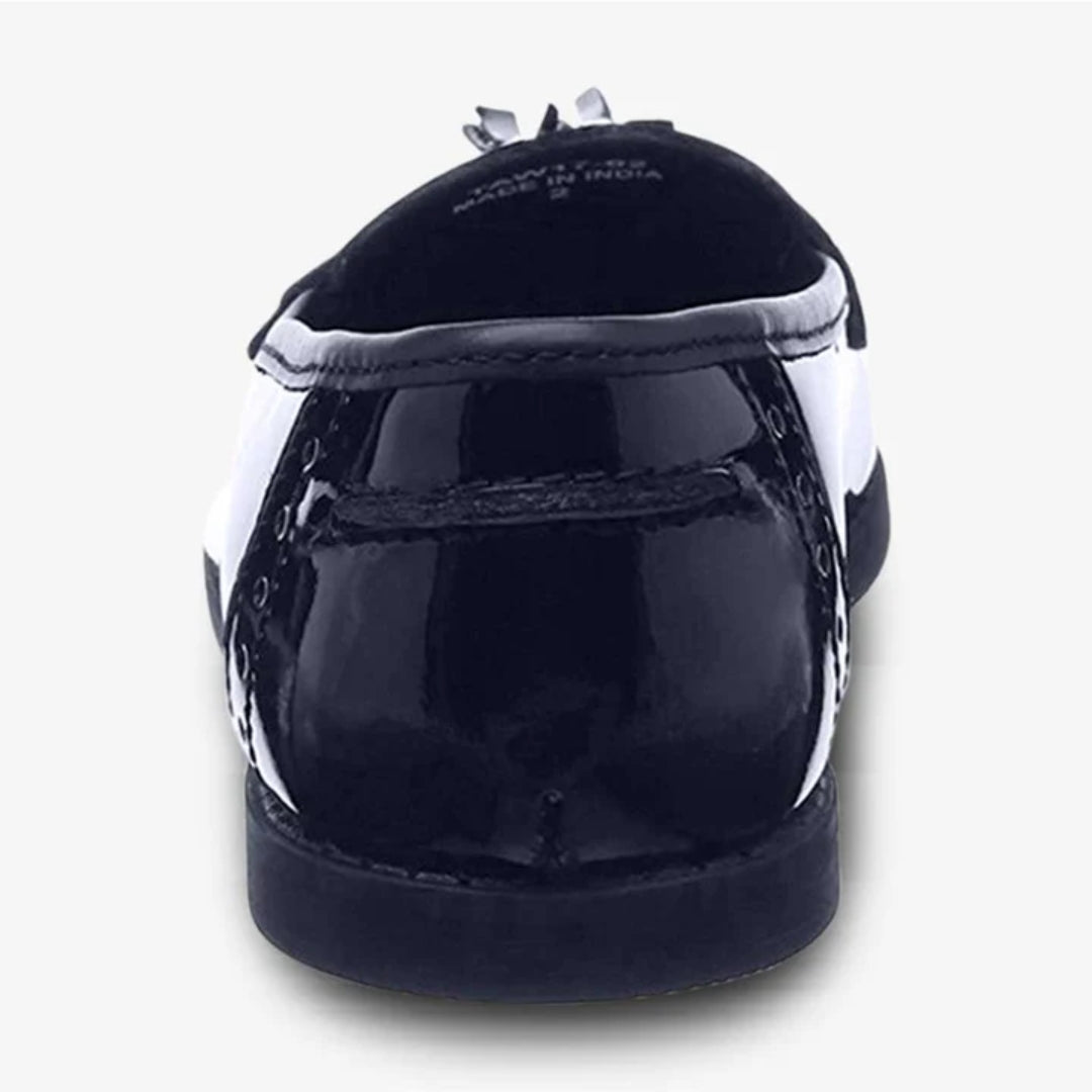 Harley Black Patent Leather Trend Loafer