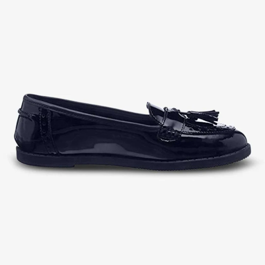 Harley Black Patent Leather Trend Loafer