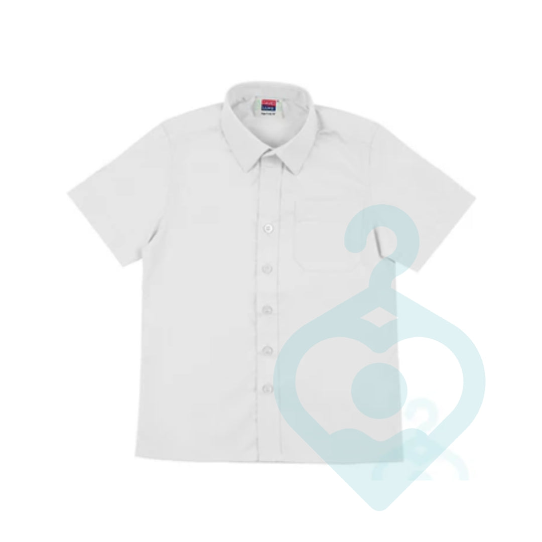 White Velcro Shirt