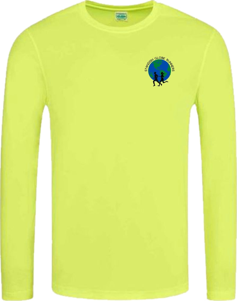 Standish Globe Runners Male Long Sleeved T-Shirt