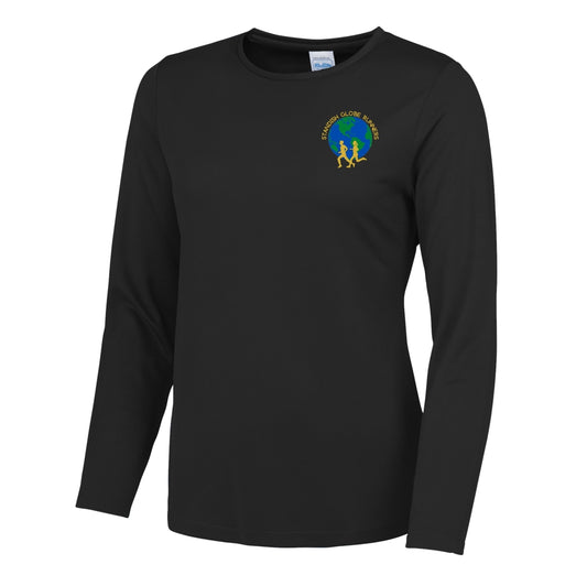 Standish Globe Runners Female Long Sleeved T-Shirt