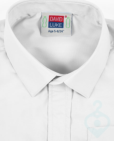 White Velcro Shirt