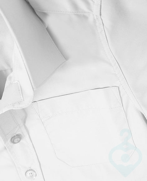 White Velcro Shirt