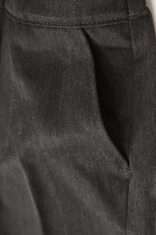 Primary Grey Pull Up Trouser- Boys Fit