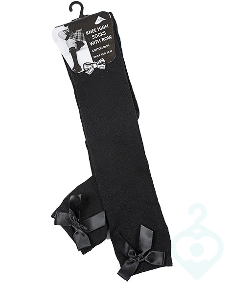Bow Knee High Socks