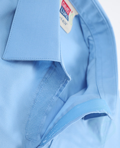 Light Blue Velcro Shirt