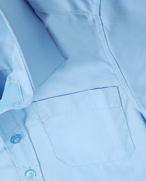 Light Blue Velcro Shirt