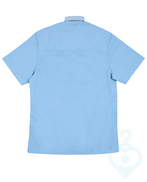 Light Blue Velcro Shirt