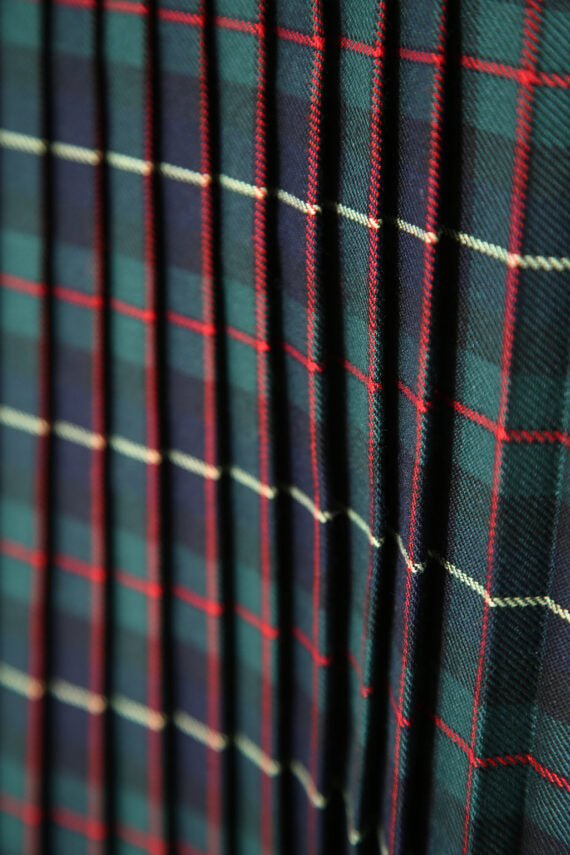 Bottle Green Tartan Pinafore