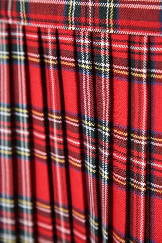 Red Tartan Pinafore