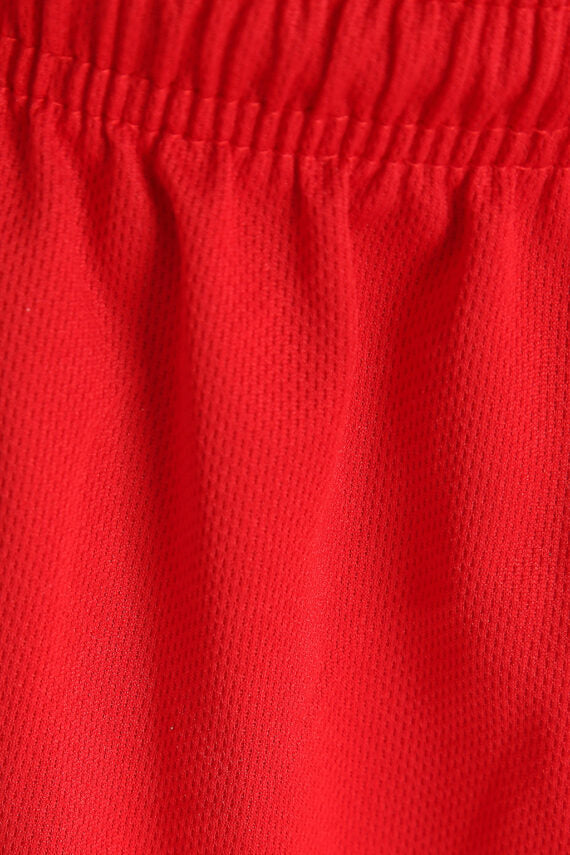 Red Mesh Primary PE Shorts