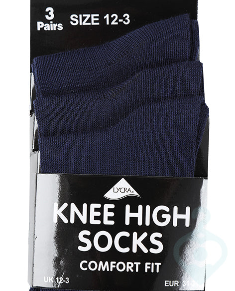 3PCK Knee High Socks