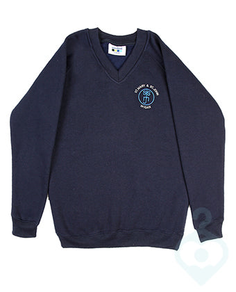 St Mary & St John V-Neck Sweatshirt