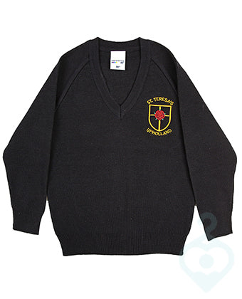 St Teresa's V-Neck Jumper
