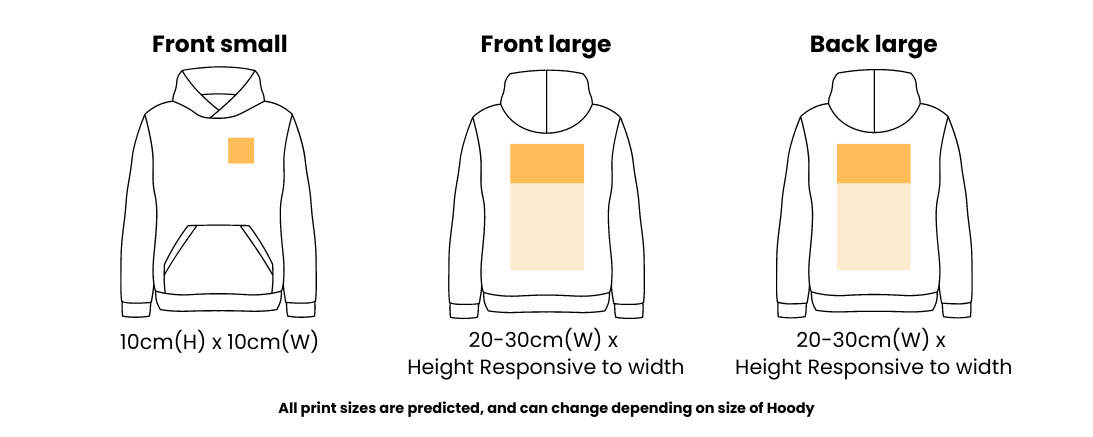 Adult Printed Hoody