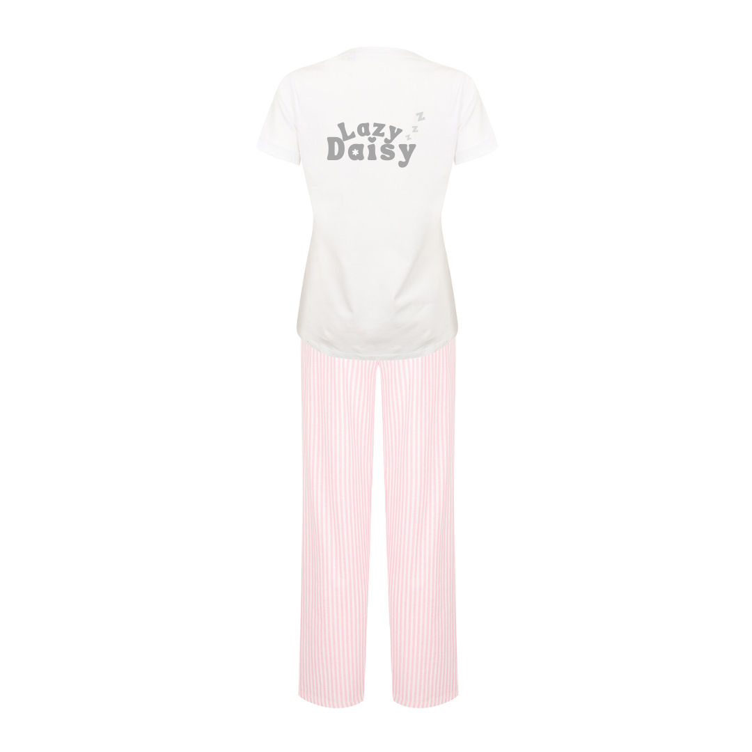 Lazy Daisy Striped Pyjamas