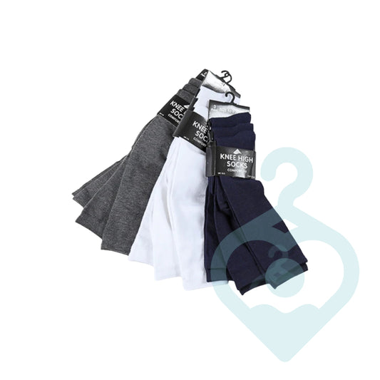 3PCK Knee High Socks