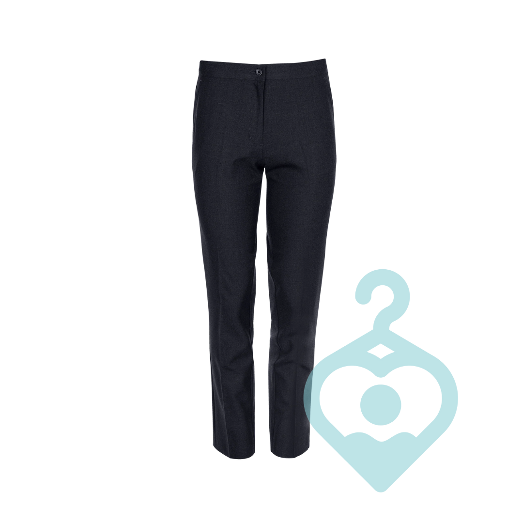 Navy Slim Fit Trousers WB - Female Fit