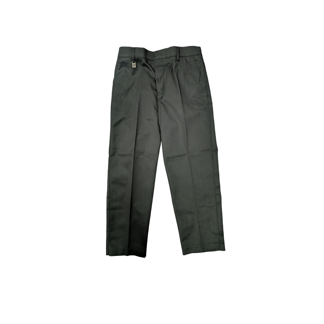 Primary Black Pull Up Trousers- Boys Fit