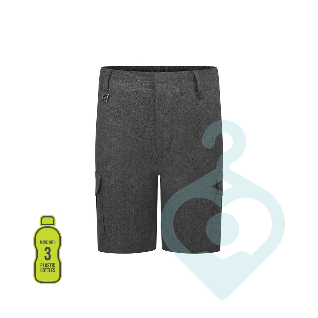 Grey Primary Cargo Shorts