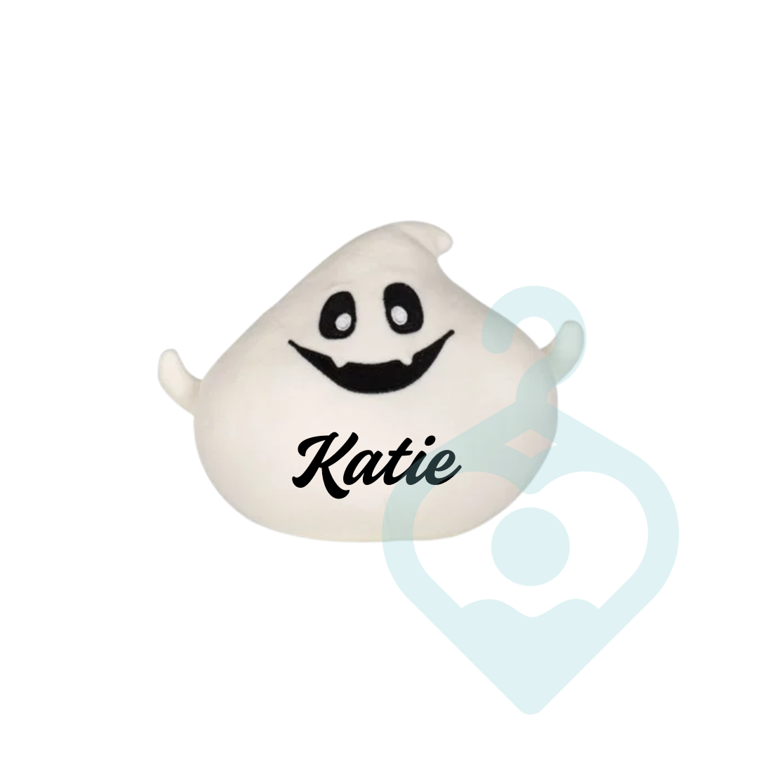 Personalised Ghost Squidgy Teddy