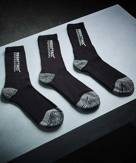 3 Pack Regatta Work Socks