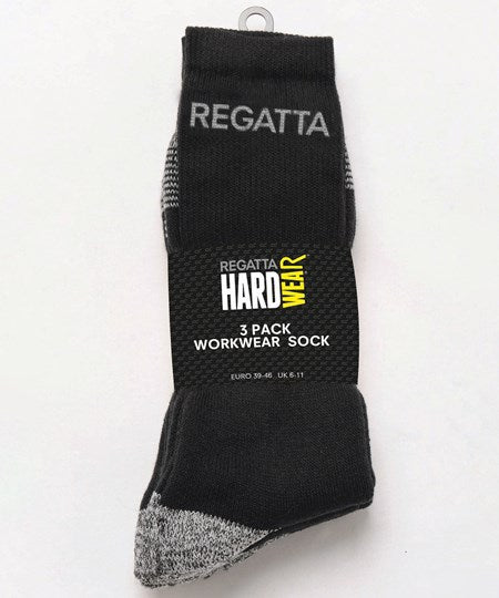 3 Pack Regatta Work Socks