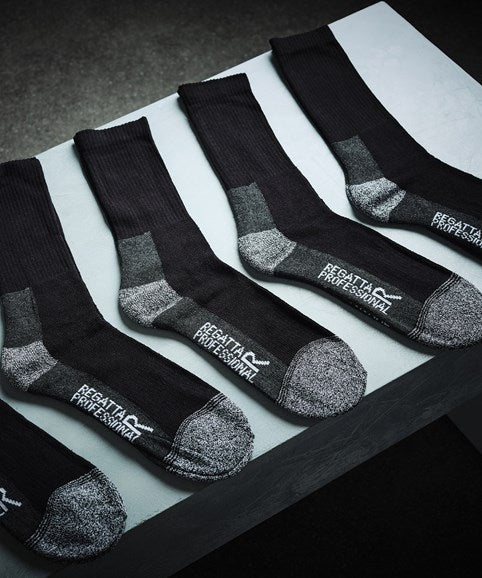 Adults 5Pack Regatta Work Socks