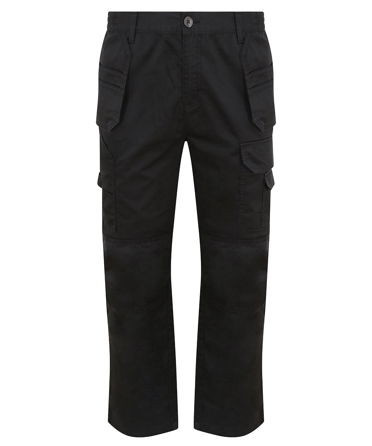 Pro RTX Black Cargo Work Trousers