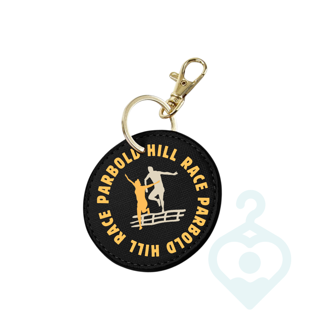 Parbold Hill Race Keyring