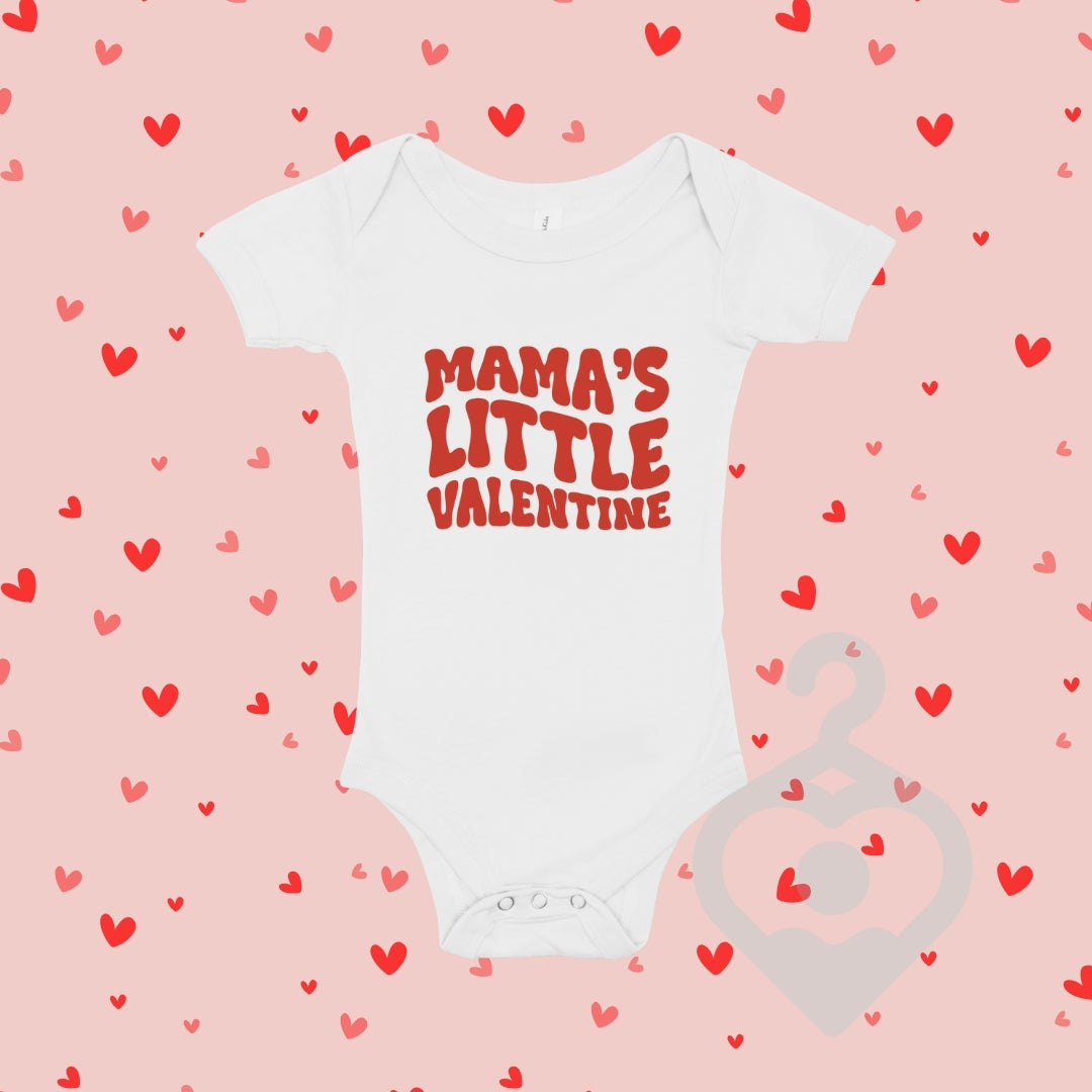 Personalised Valentines Day Babygrow