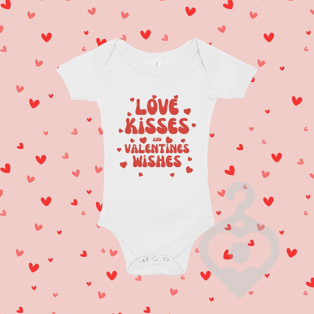 Personalised Valentines Day Babygrow