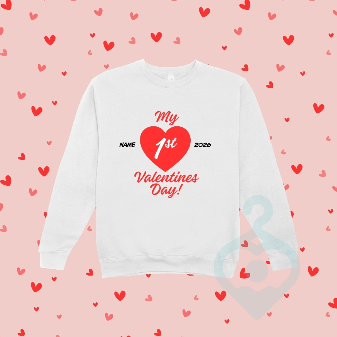 Personalised Valentines Day Sweatshirt