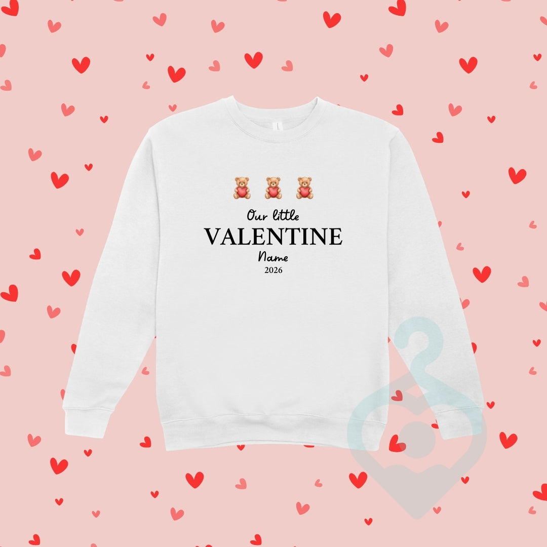 Personalised Valentines Day Sweatshirt