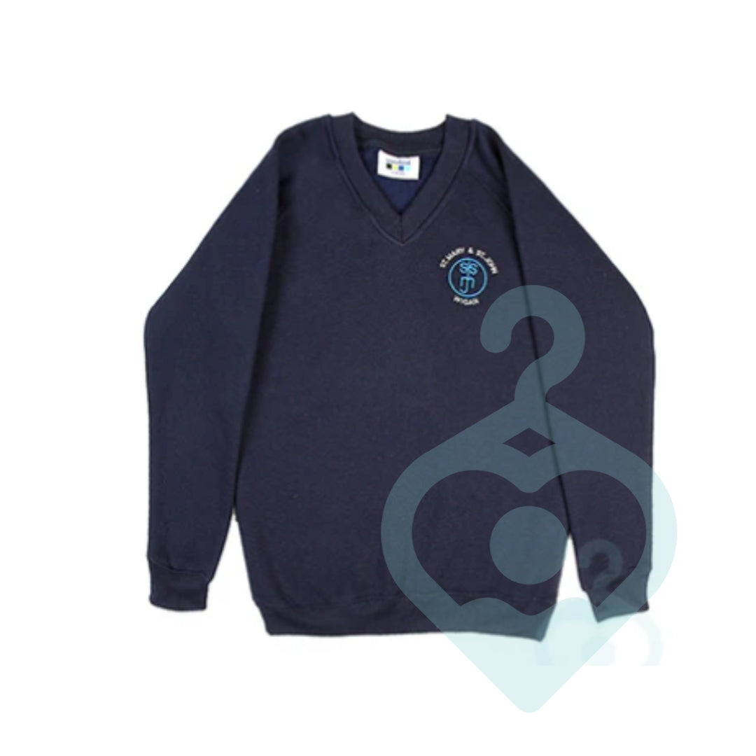 St Mary & St John V-Neck Sweatshirt