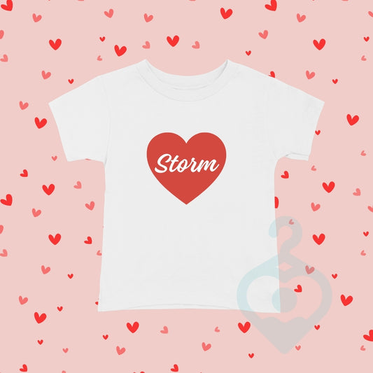 Personalised Valentines Day T-Shirt