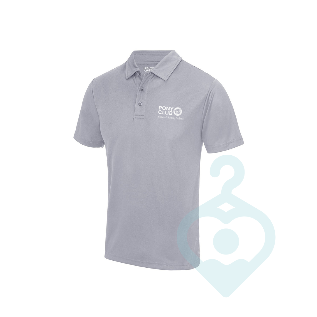 Roocroft Pony Club Adults Heather Grey Polo