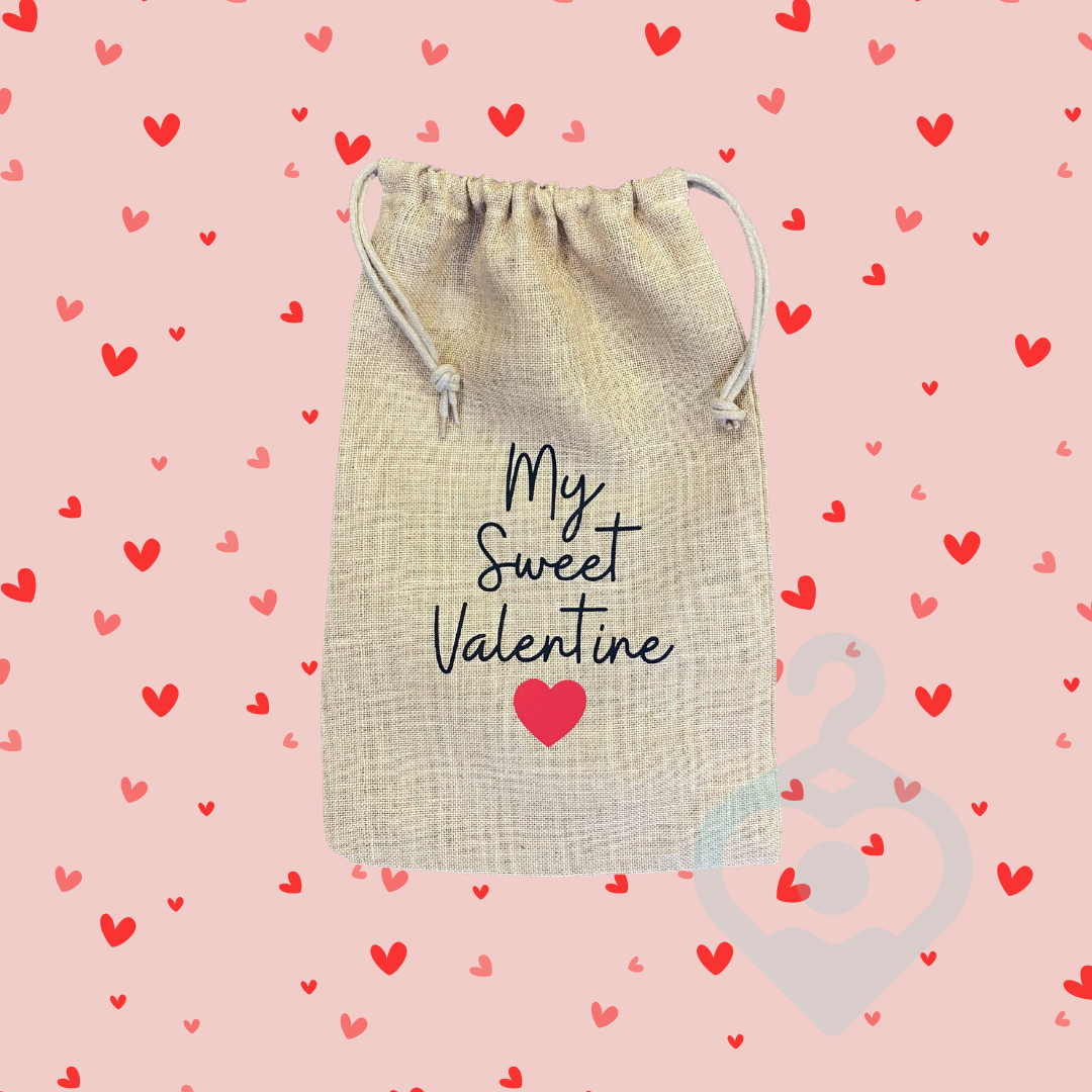 Personalised Valentines Bag