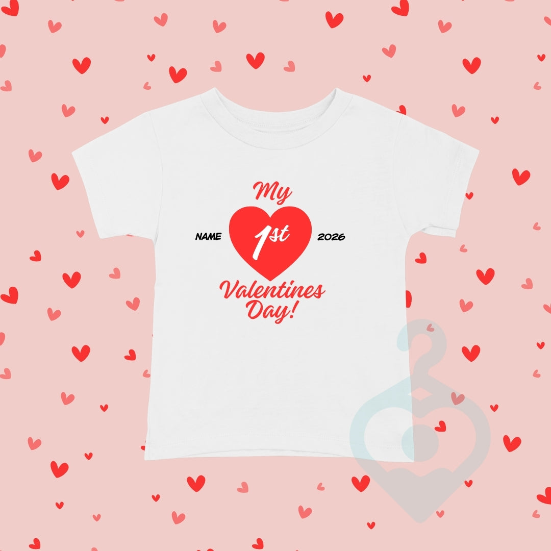 Personalised Valentines Day T-Shirt
