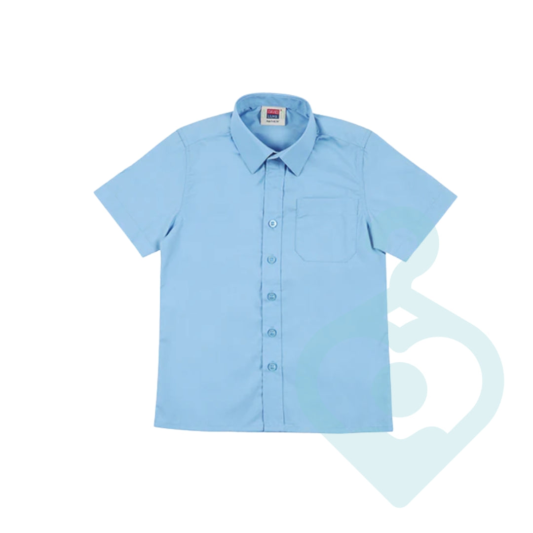 Light Blue Velcro Shirt