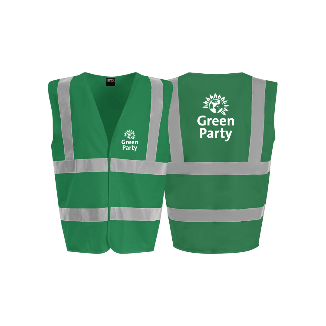 Green Party Hi Vis Vest