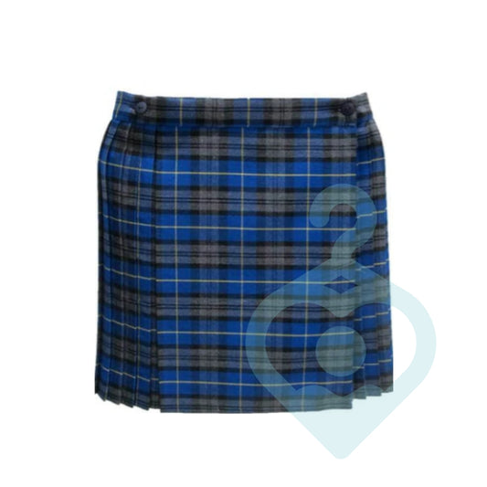 Primary Royal Blue Tartan Kilt