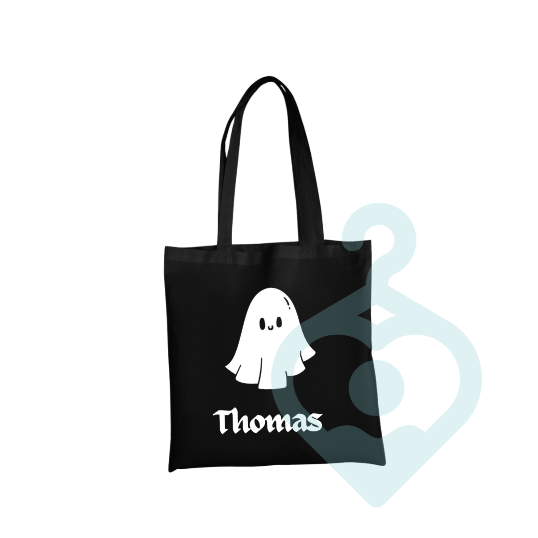 Personalised Ghost Trick or Treat Bag