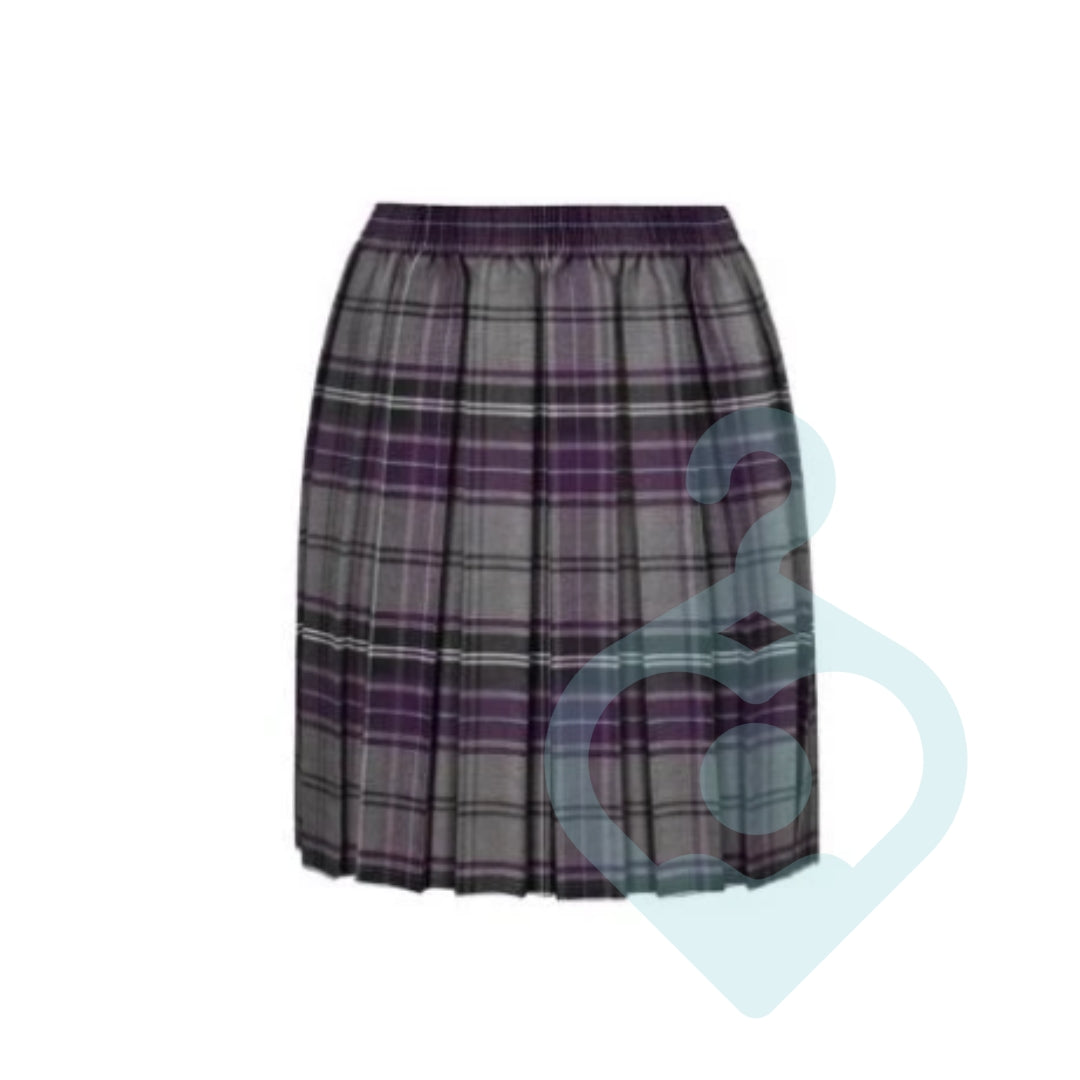 Millbrook Y6 Purple Tartan Skirt
