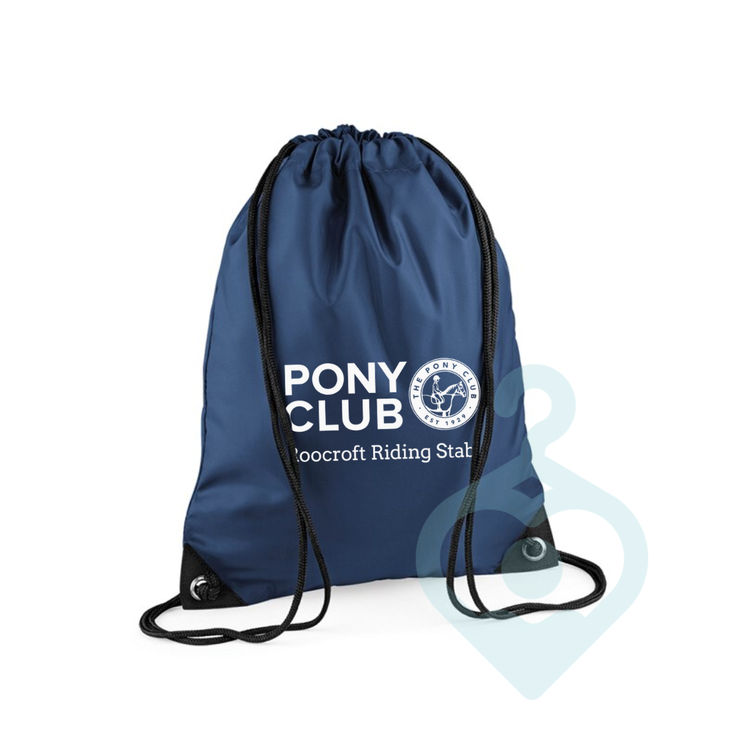 Roocroft Pony Club Drawstring Bag