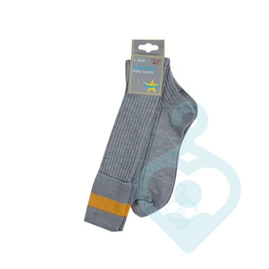 Green Meadows Grey Socks