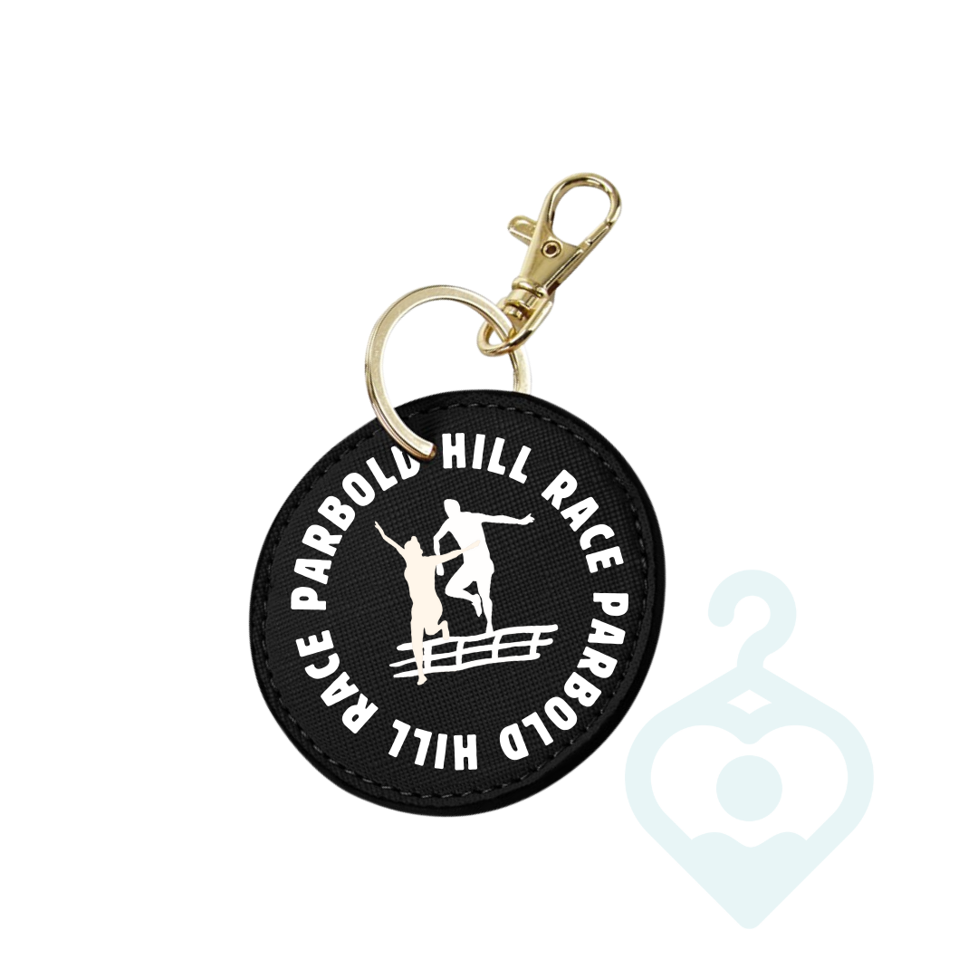 Parbold Hill Race Keyring