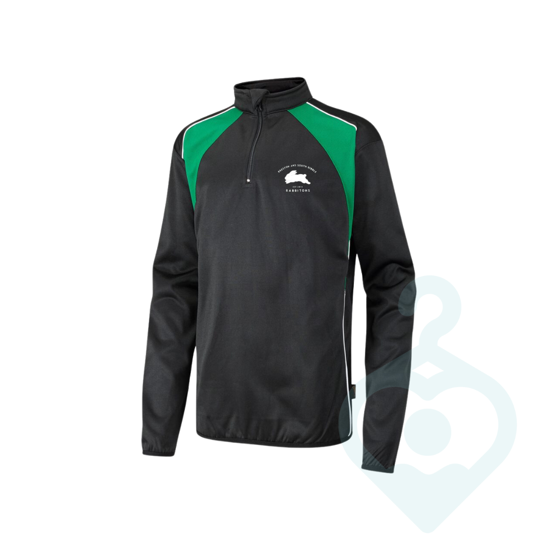 Rabbitohs Training QTR Zip