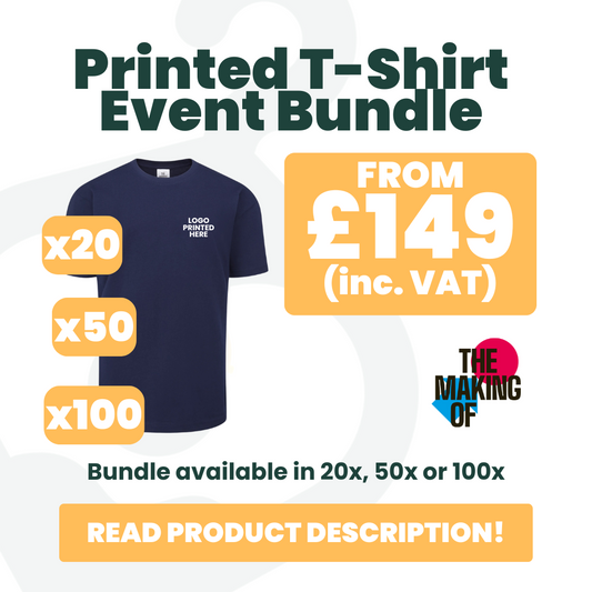 Adults Printed T-Shirt Event Bundle